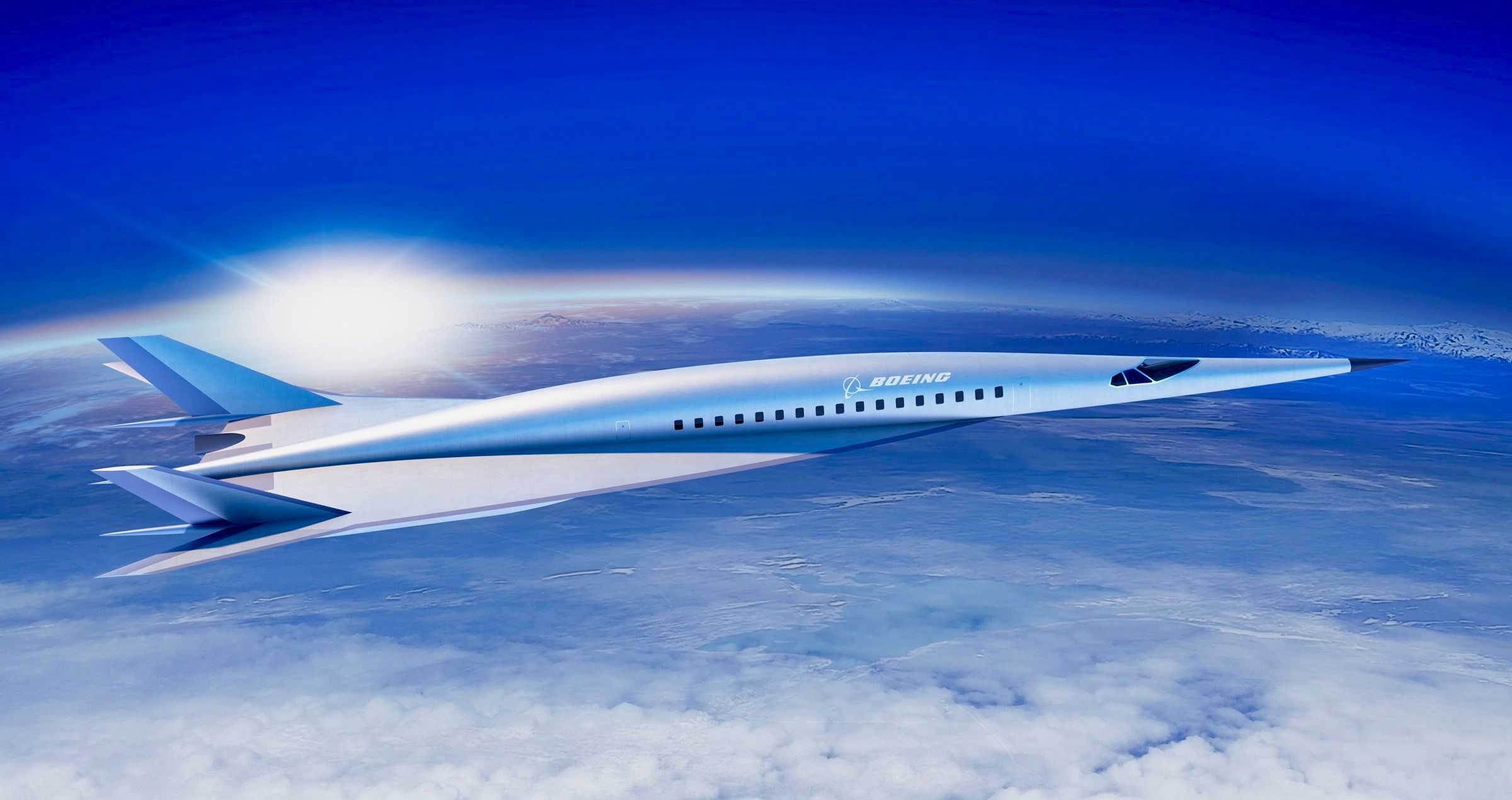 Boeing Unveils Concept For Hypersonic Jet Thetravel