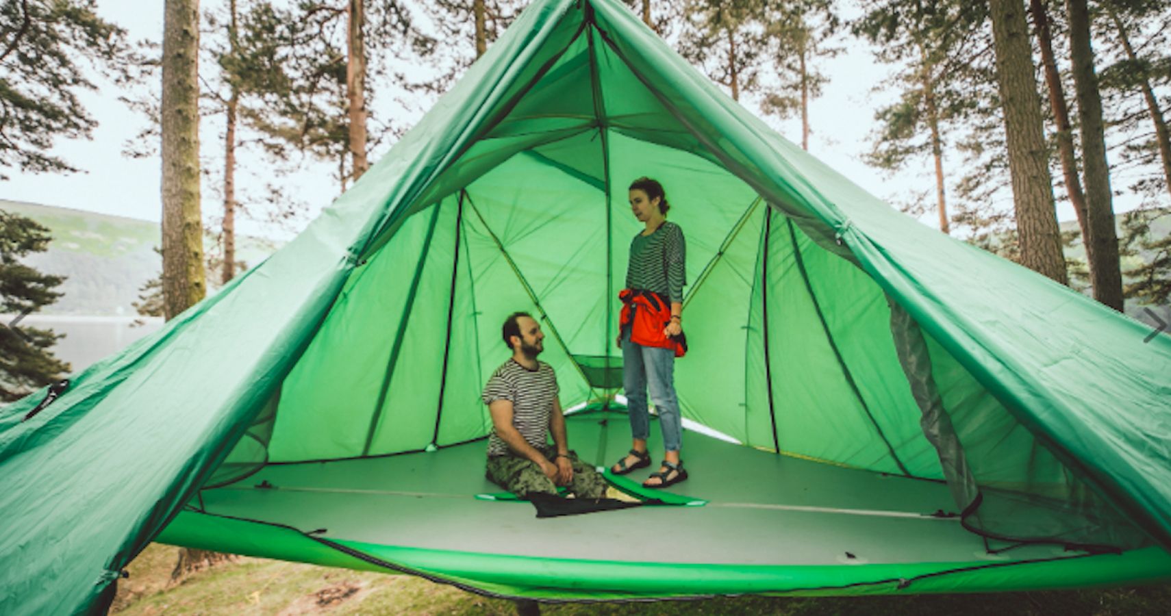 Tentsile Introduces Floating Tent That Lets Travelers Camp Out On Open