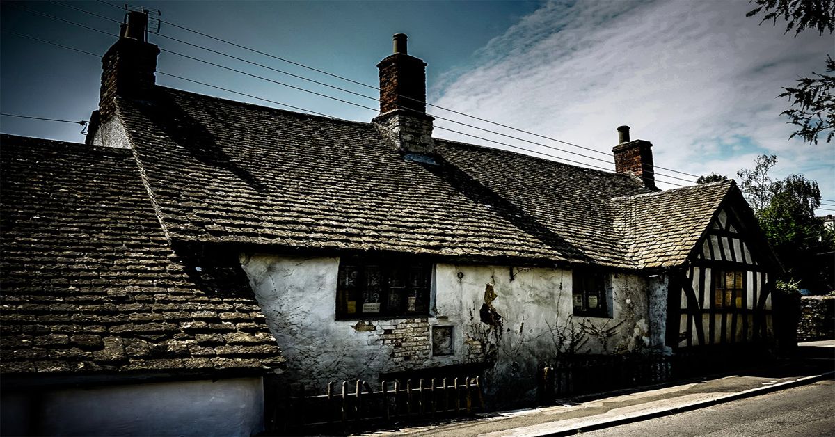 The 10 Most Haunted Places In England The Stories Behind Them   HAUNTED Ancient Ram Inn Social Media 